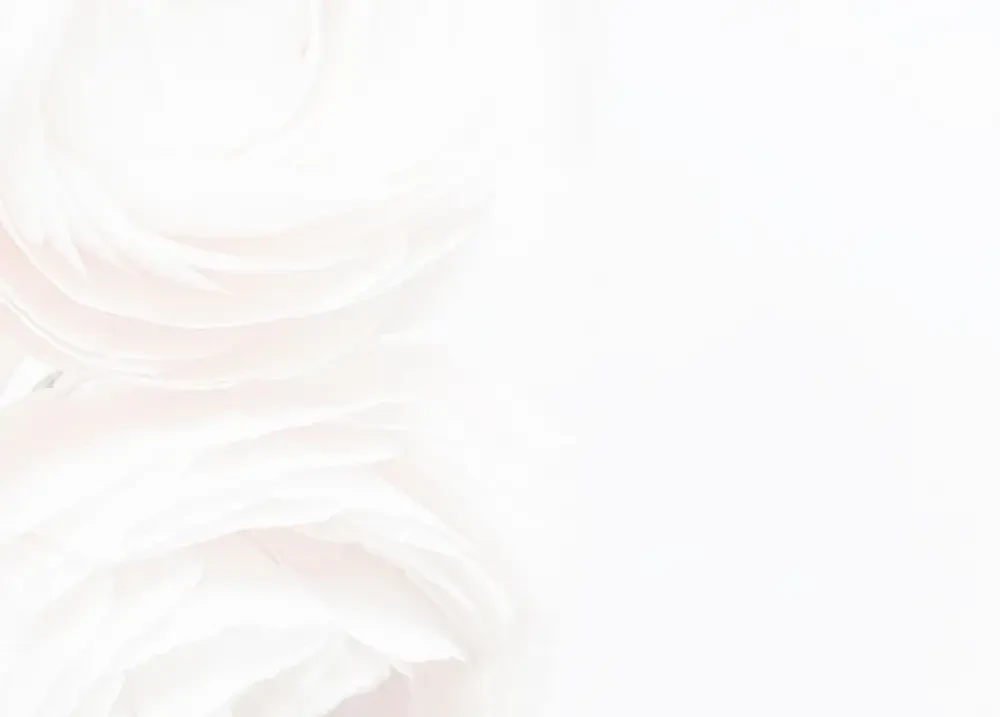 Bride wearing a white bridesmaids gown