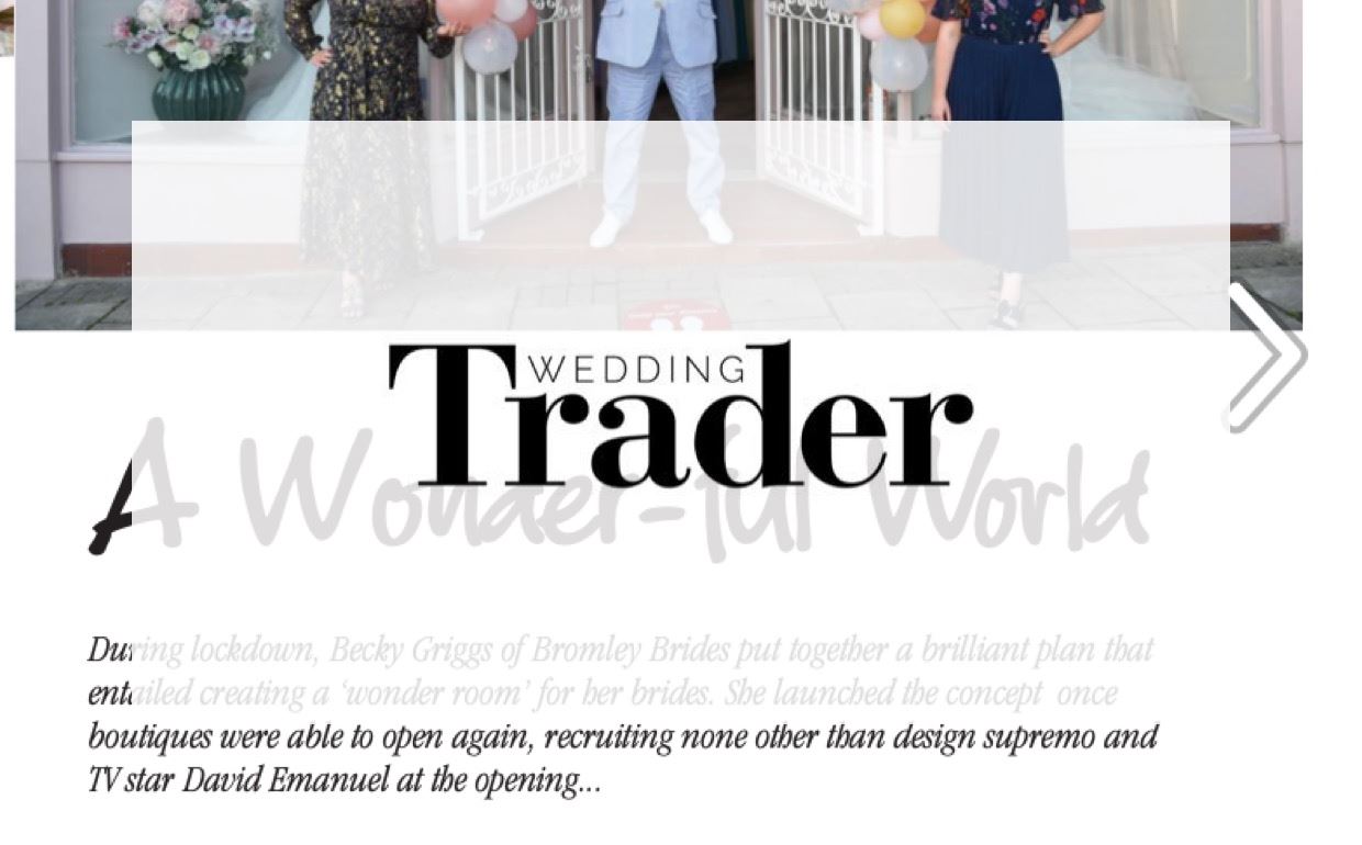 WEDDING TRADER