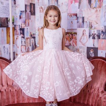 Flower girl at Bromley Brides