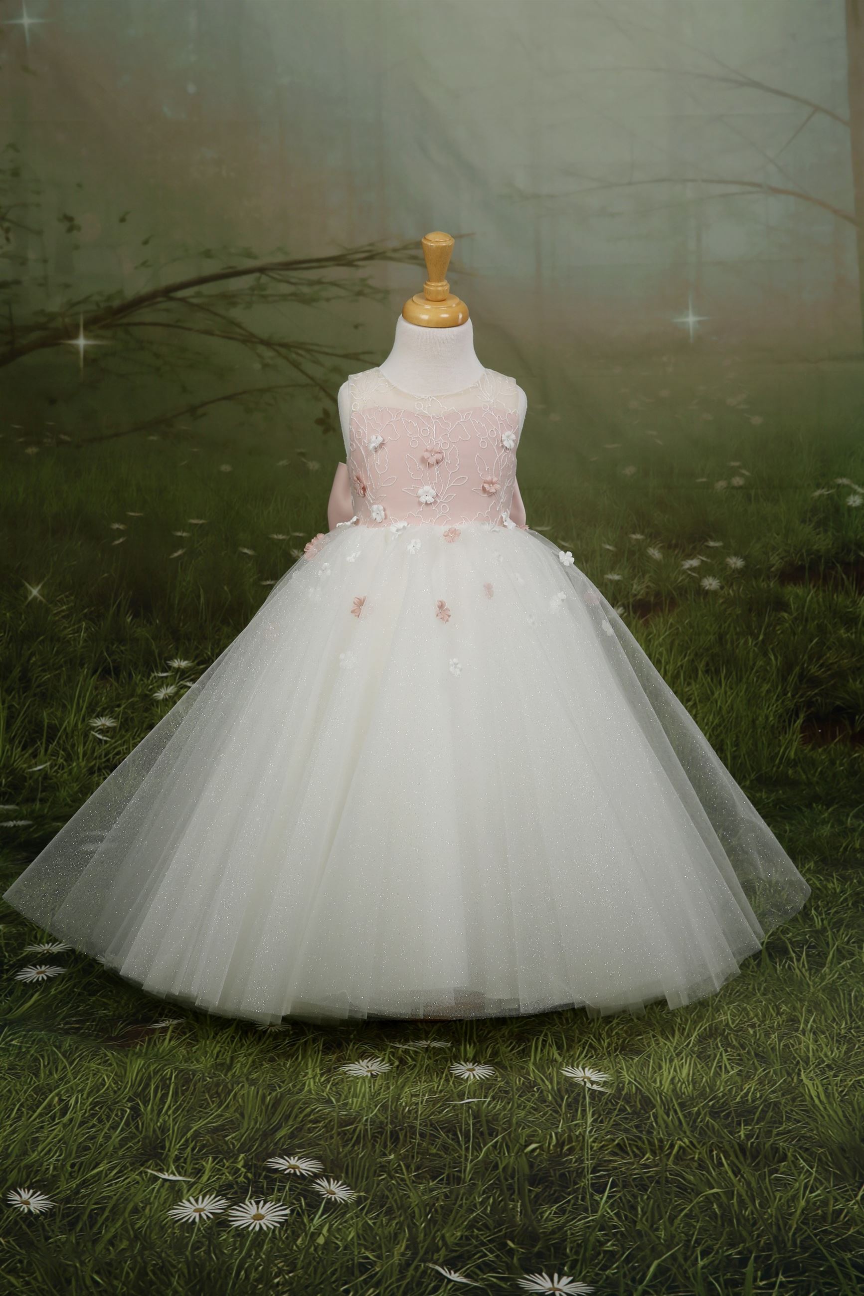 Flower girl dress at Bromley Brides