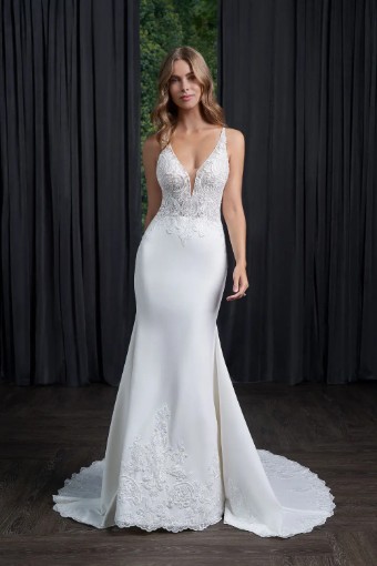 Justin Alexander Style #55083 #0 Ivory/Nude thumbnail