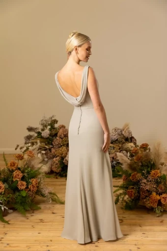 Luna By True Bride Style #Katya A #0 Silver Fern thumbnail