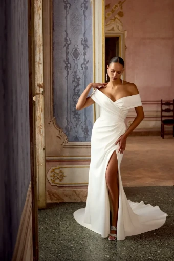 Justin Alexander Style #Kori #0 Ivory thumbnail