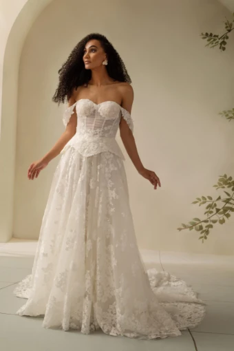 April Banbury Style #AB308 #0 Ivory/Ivory thumbnail